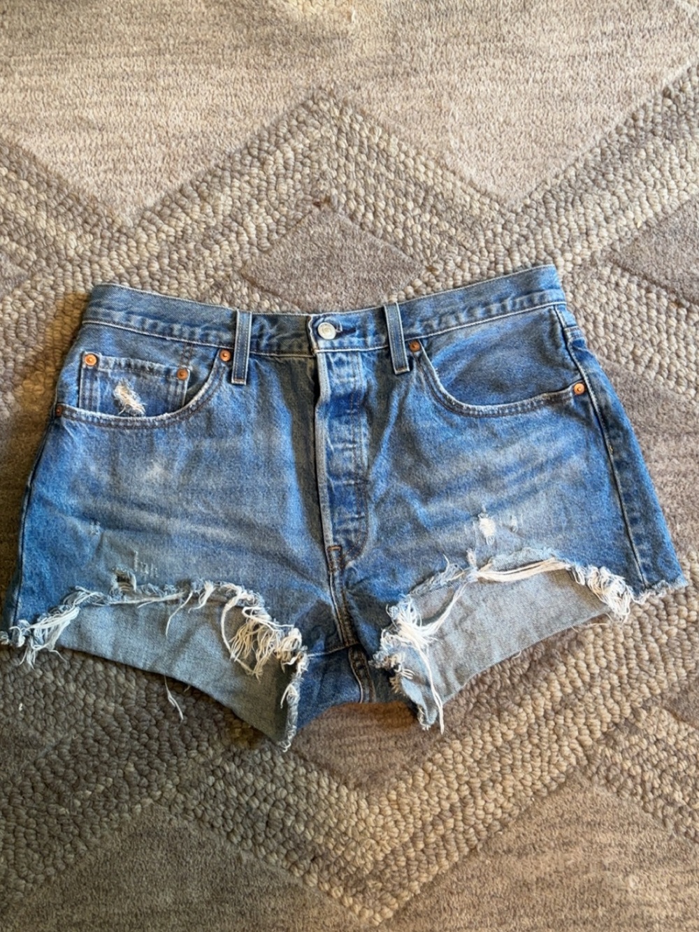 Levi's 501 mini cut off shorts Size 31